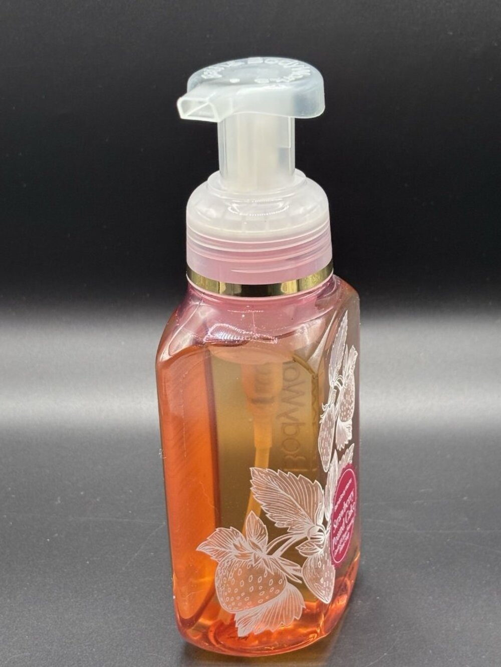 Bath & Body Works Strawberry Pound Cake Gentle Foaming Hand Soap 8.75 oz Bakery - Picture 8 of 15